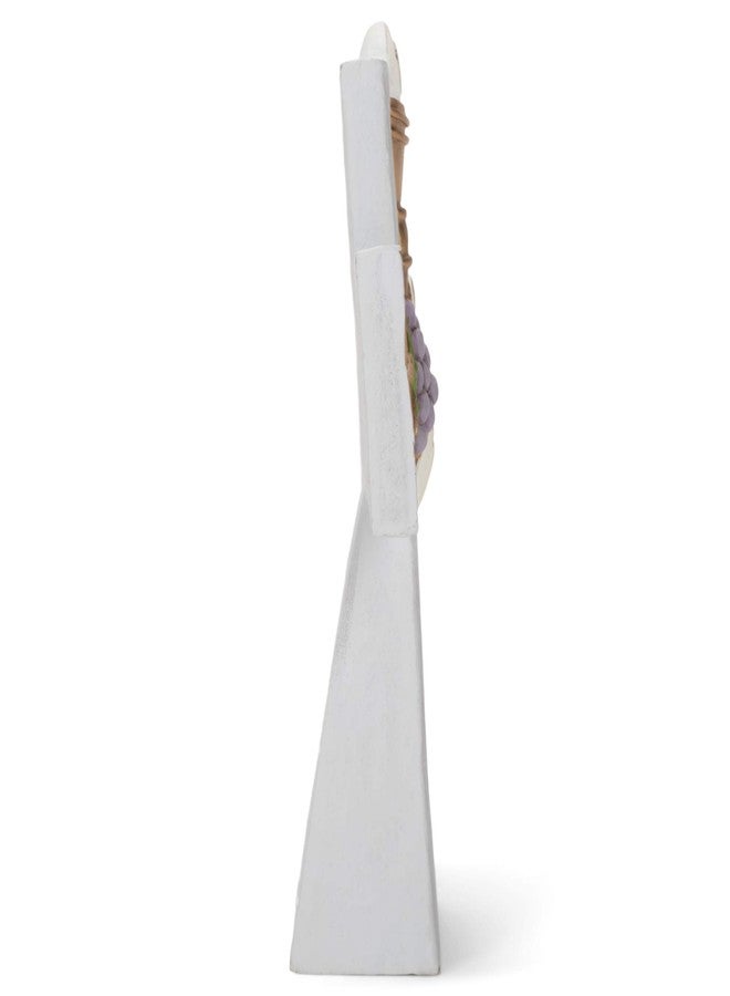 ديكسونز تمثال ديكسونز "صليب المناولة الأولى" مطلي بالذهب، مقاس 4 × 5.5 بوصة، مصنوع من الراتنج والحجر، يُوضع على الطاولة - Image 4